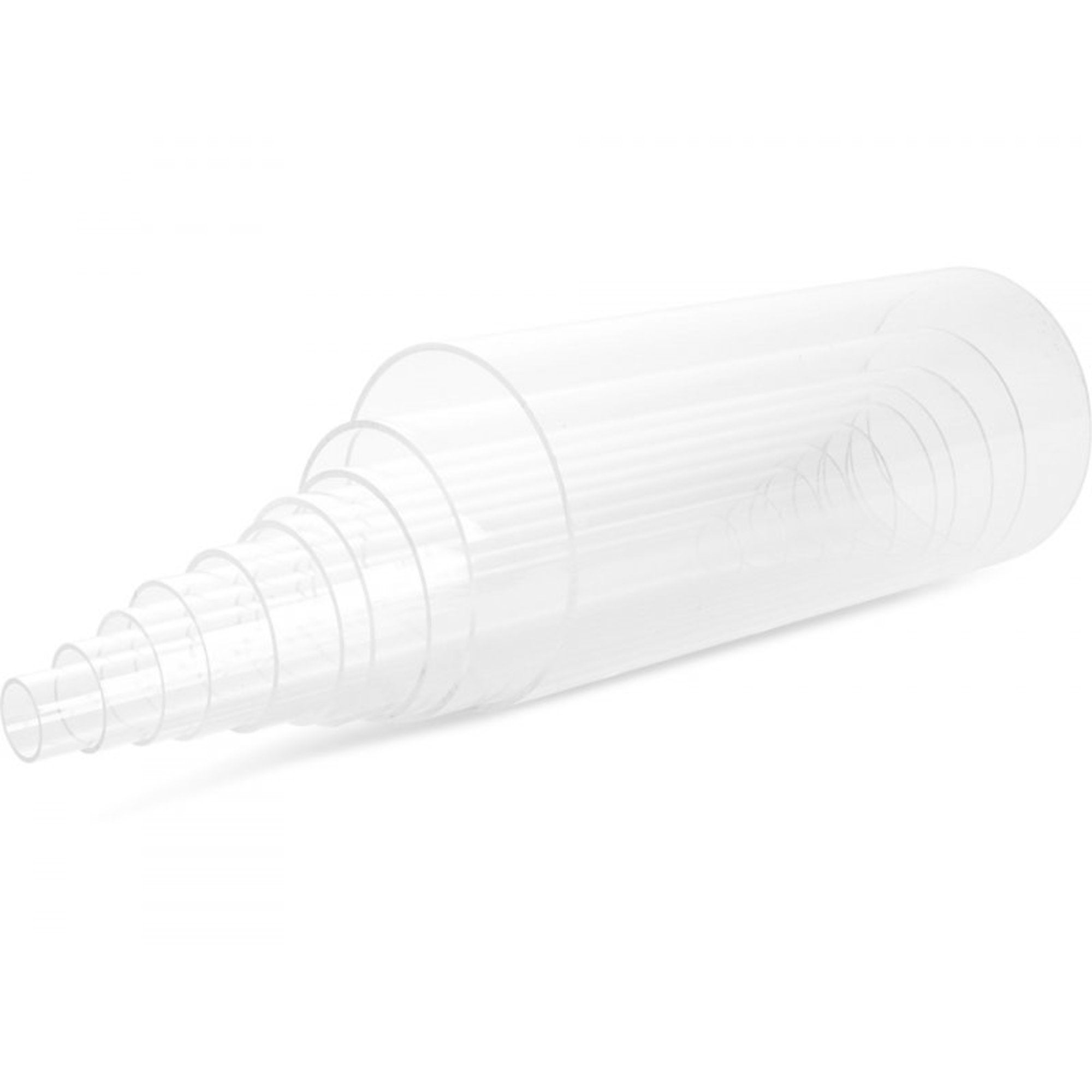 Clear Acrylic Round Tube 25  330mm