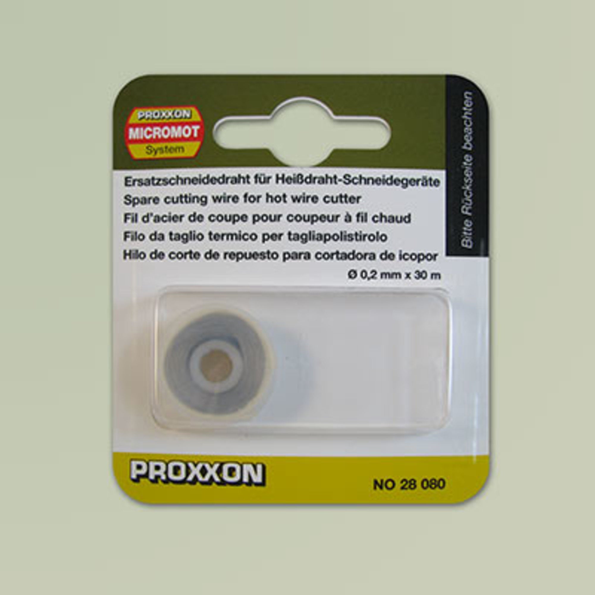 Proxxon hot wire cutter element