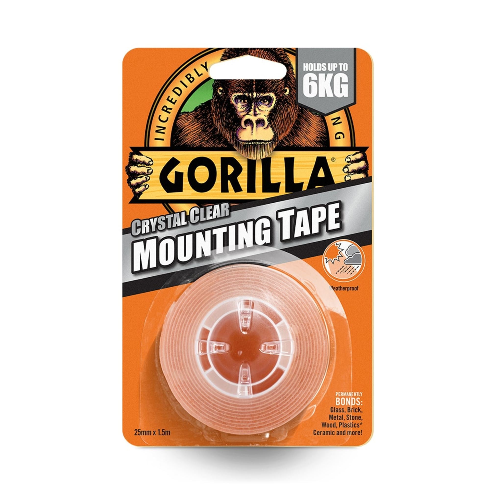 Double Sided Tape 25mm Gorilla mounting