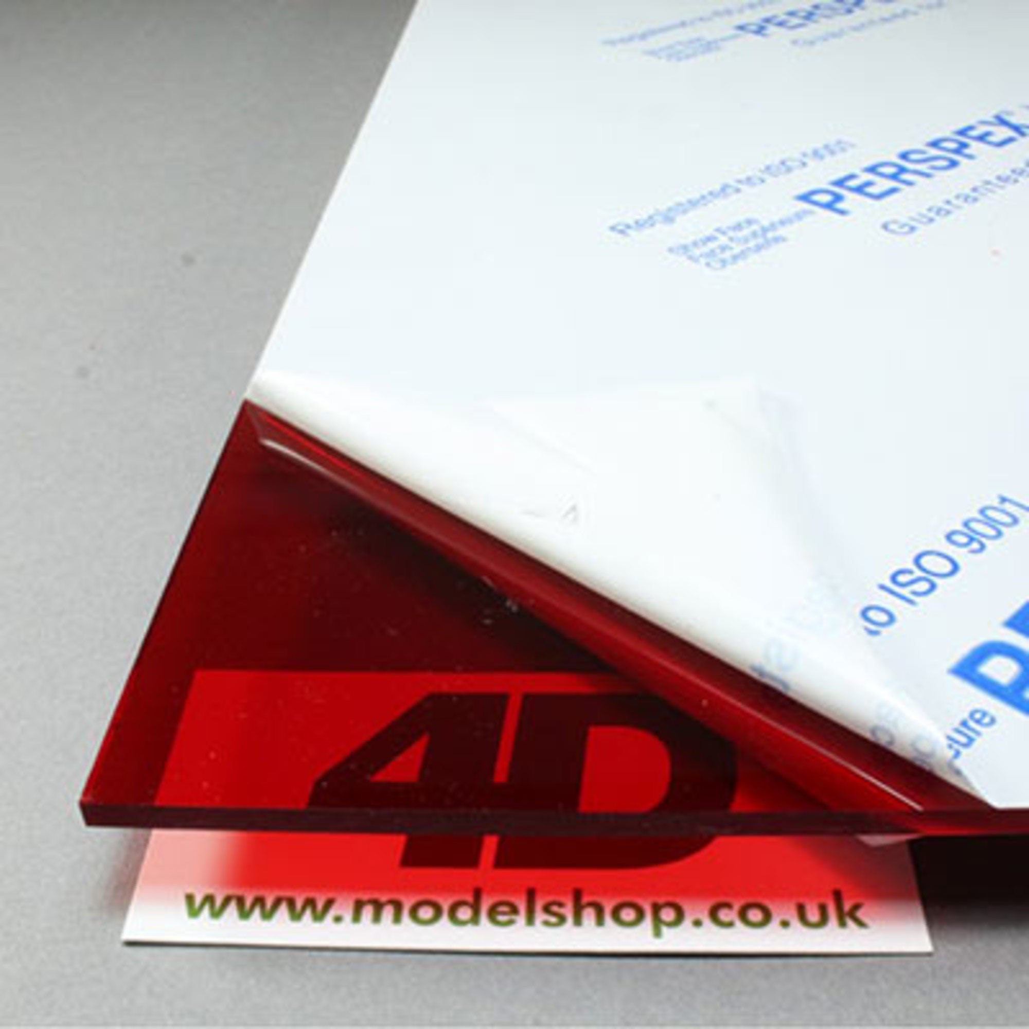 Acrylic Tinted Colours 3.0  505  1015mm - Dark Red Tint