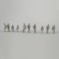 1:200 Figures Seated Metal (10 pcs)