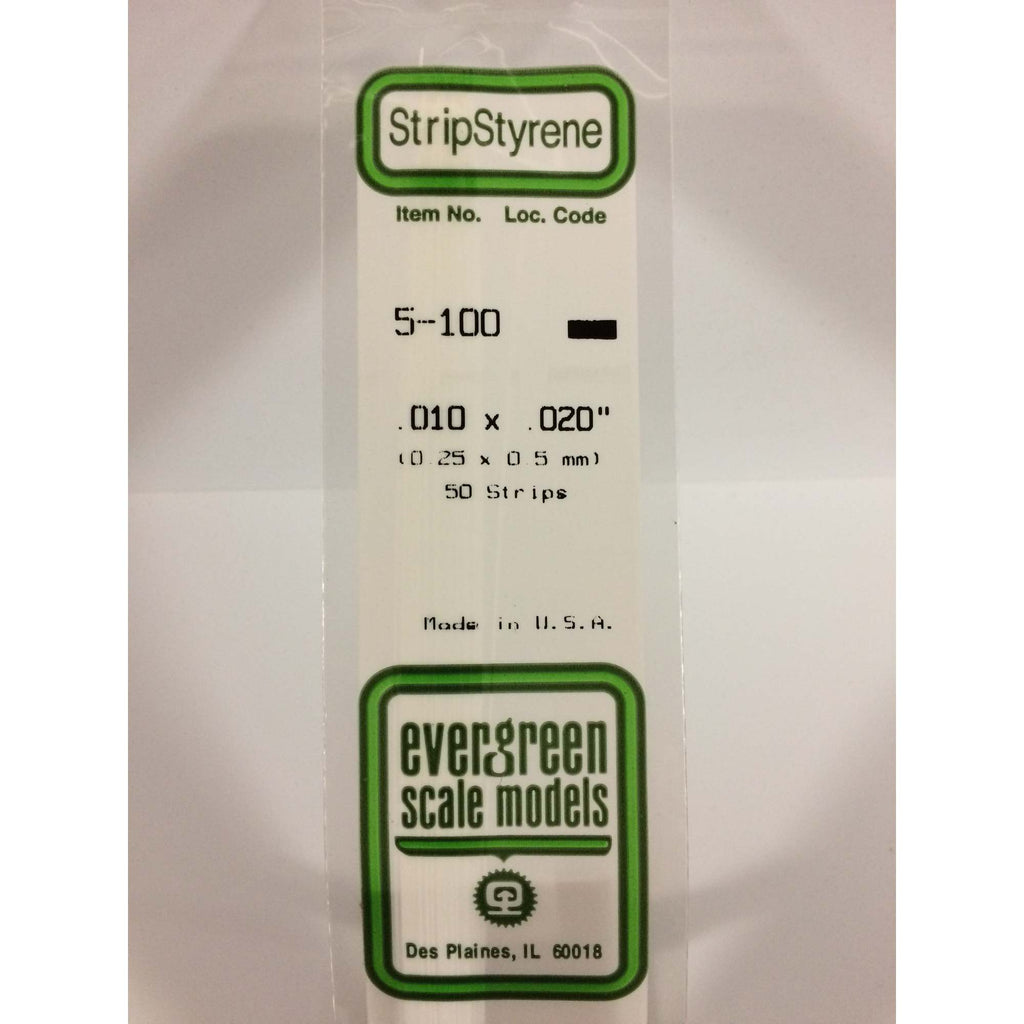 14in (~35cm) Strip .010x.020in (~0.25x0.5mm) (50 per pack)