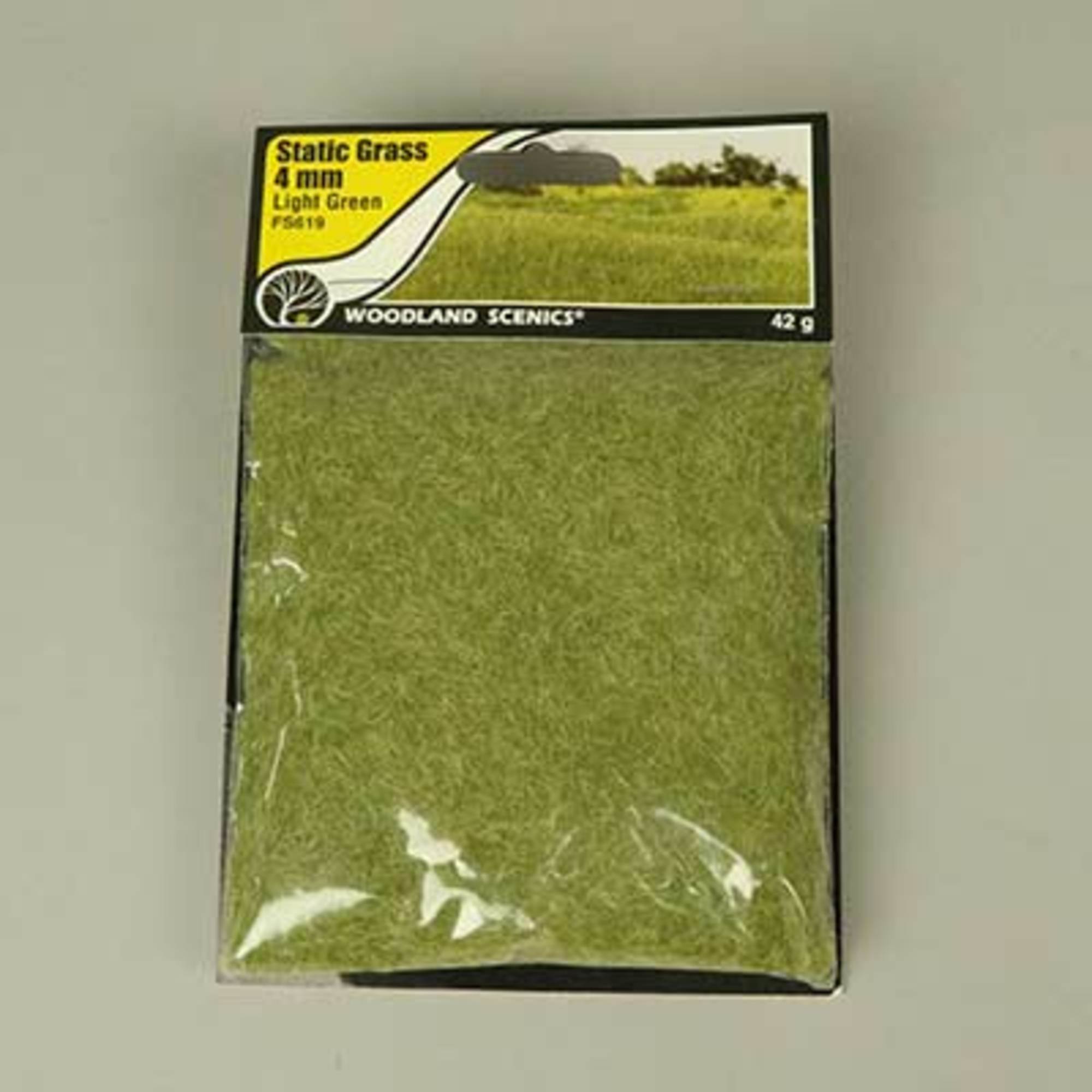 Static grass light green - 2.0mm