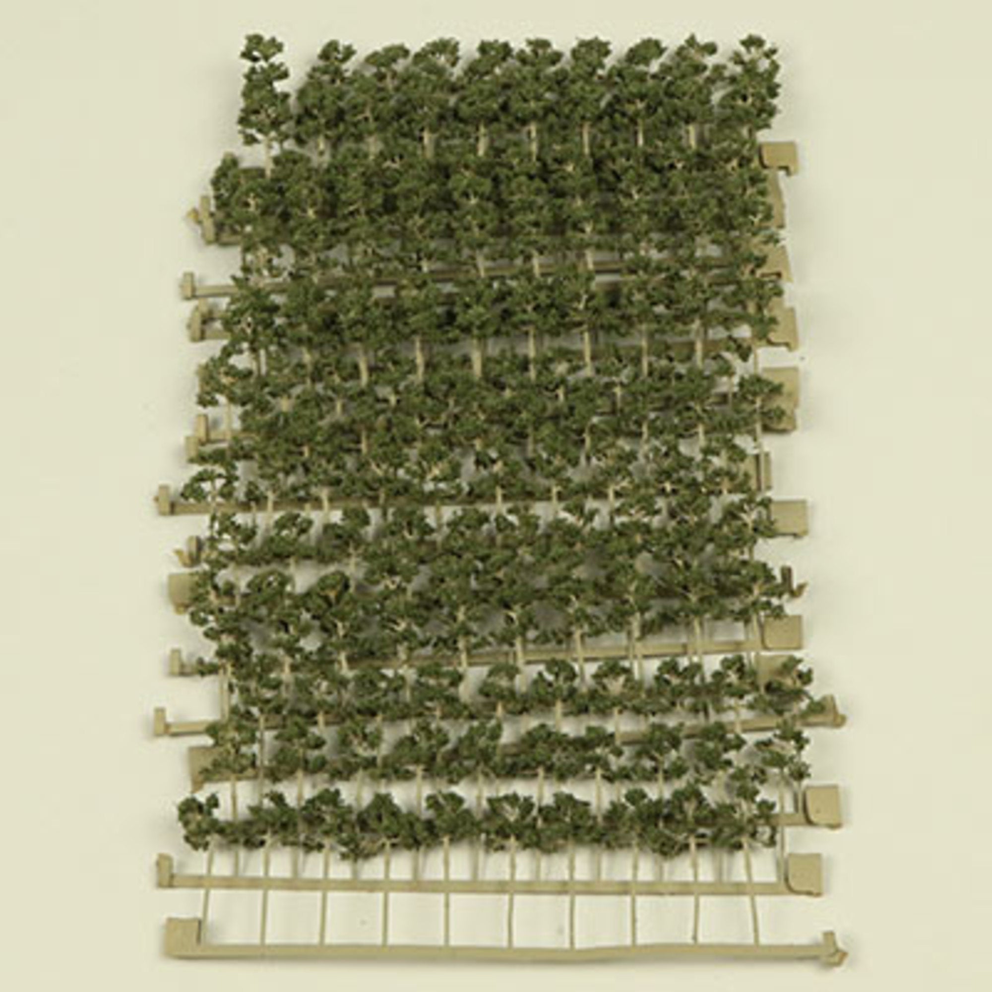 Dark Green Etched Tree Packs - 6mm (300 pcs)