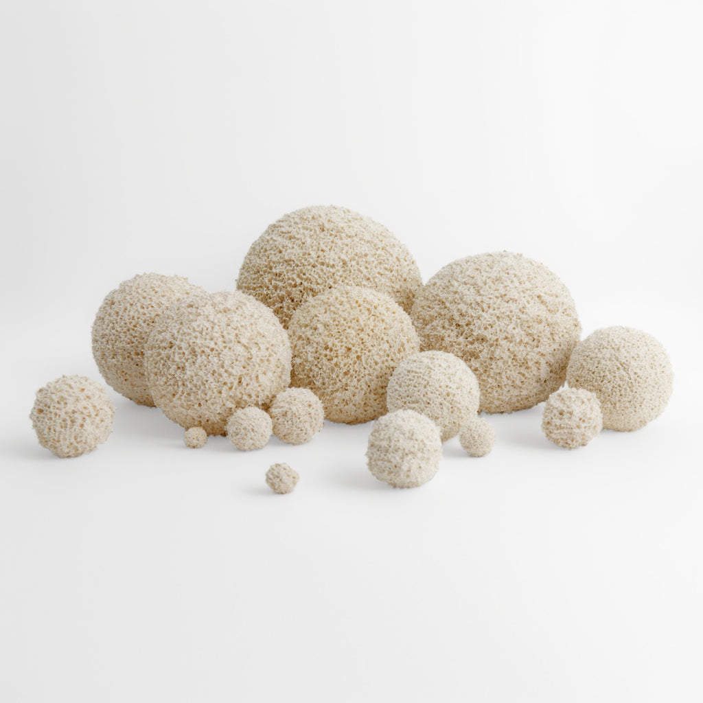 Ball, White Foam 6mm (10 pcs)