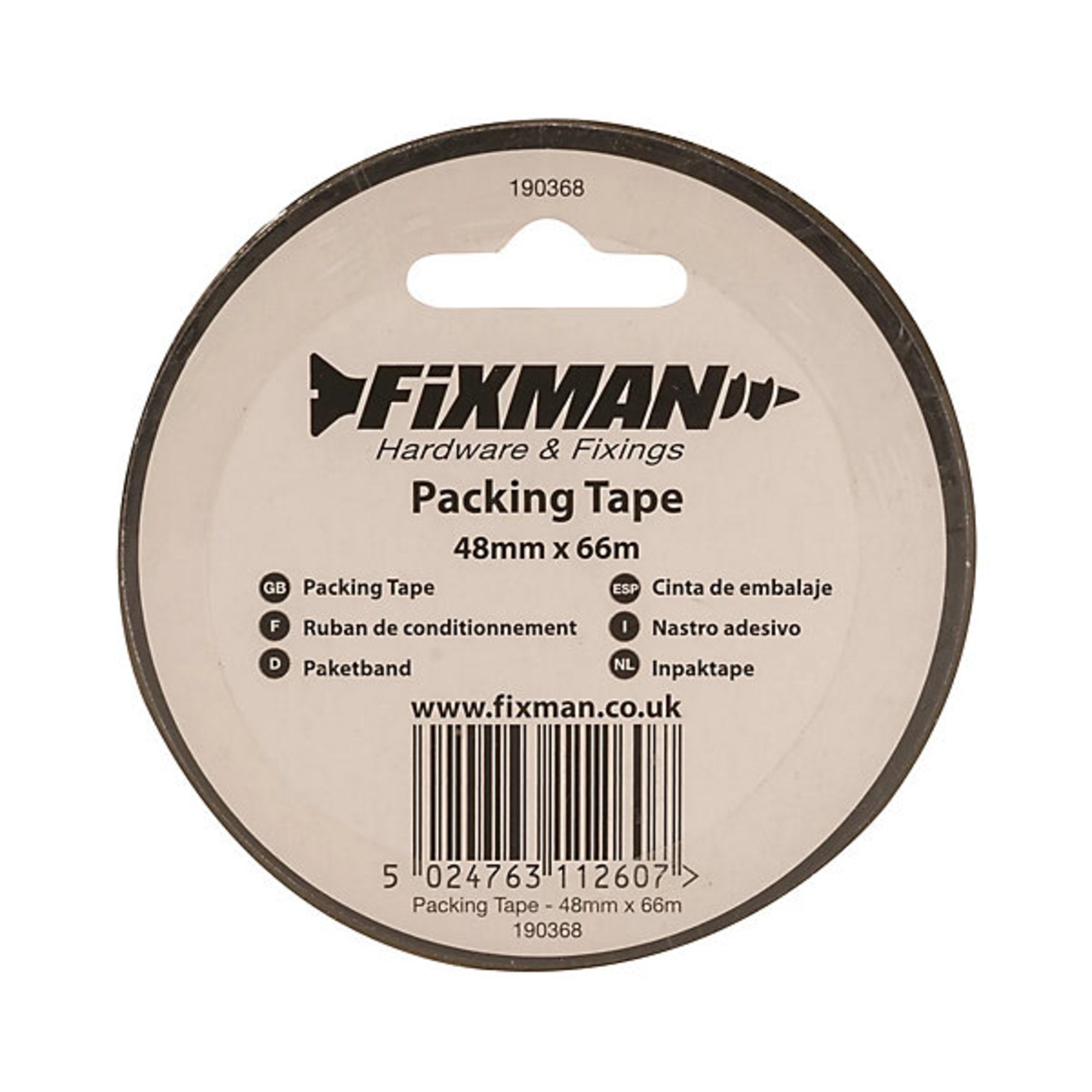 Packing Tape Buff 48mm