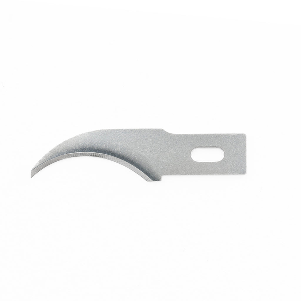 #28 Concave Blades, Shank 0.345" (0.88 cm) (5 pcs) (Carded)