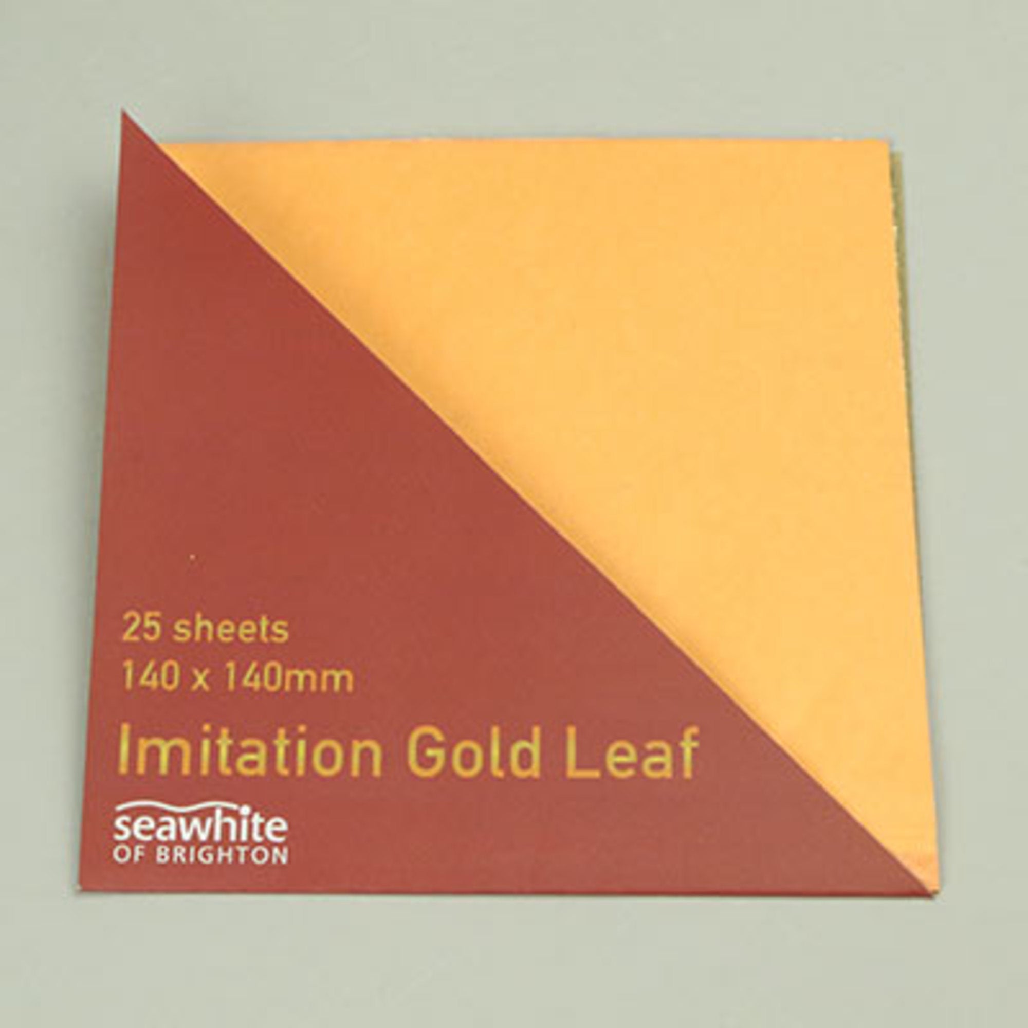 Leaf 140  140mm (25 pcs) Gold