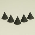 Cone, EVA Foam Black - 20mm High (5 pcs)