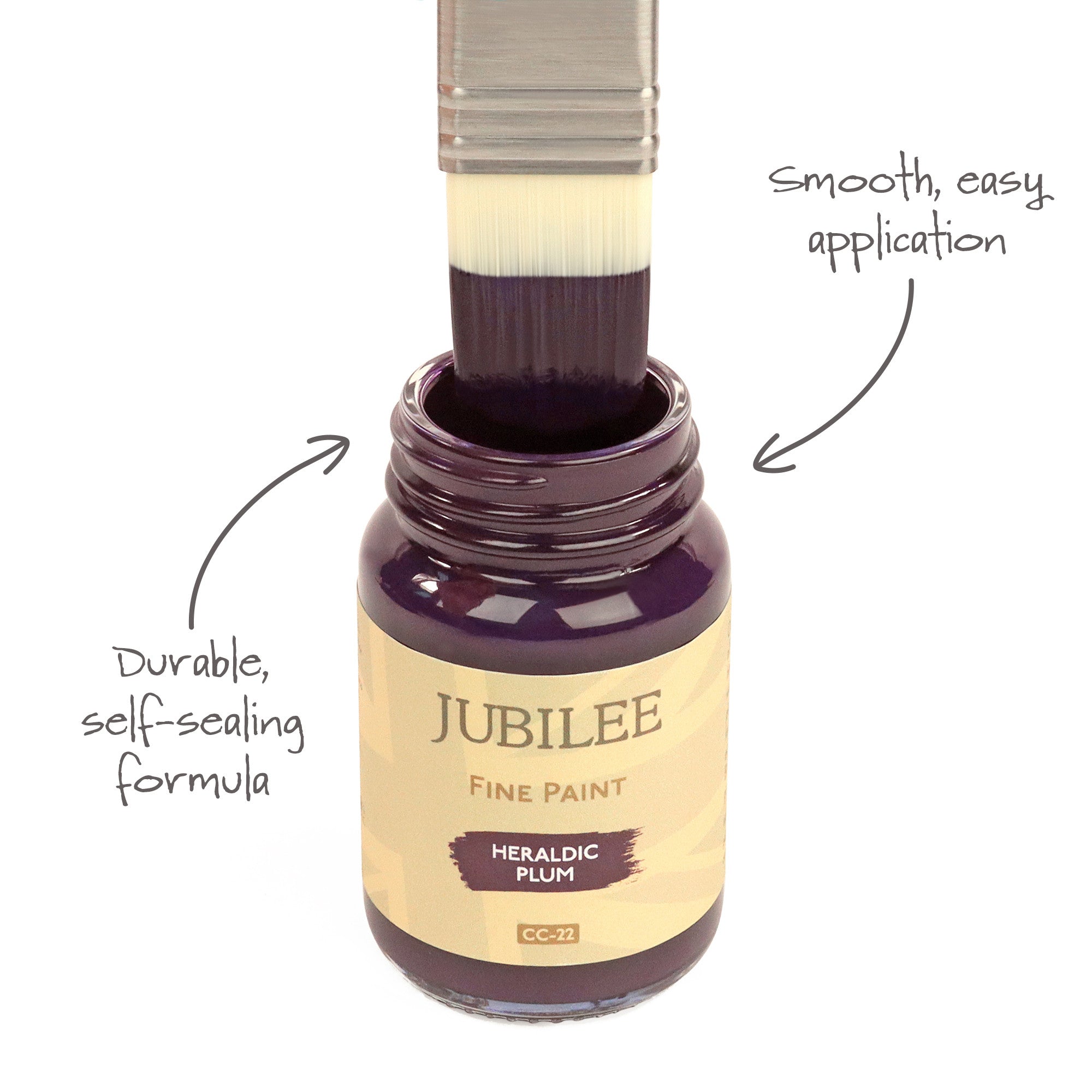 Jubilee Maker Paint (CC-22), Heraldic Plum (60ml)