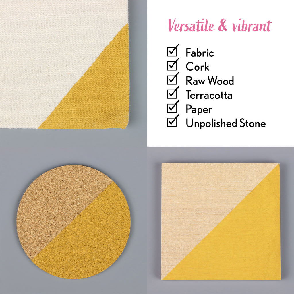 Bleo Gel Paint, Mustard (100ml)