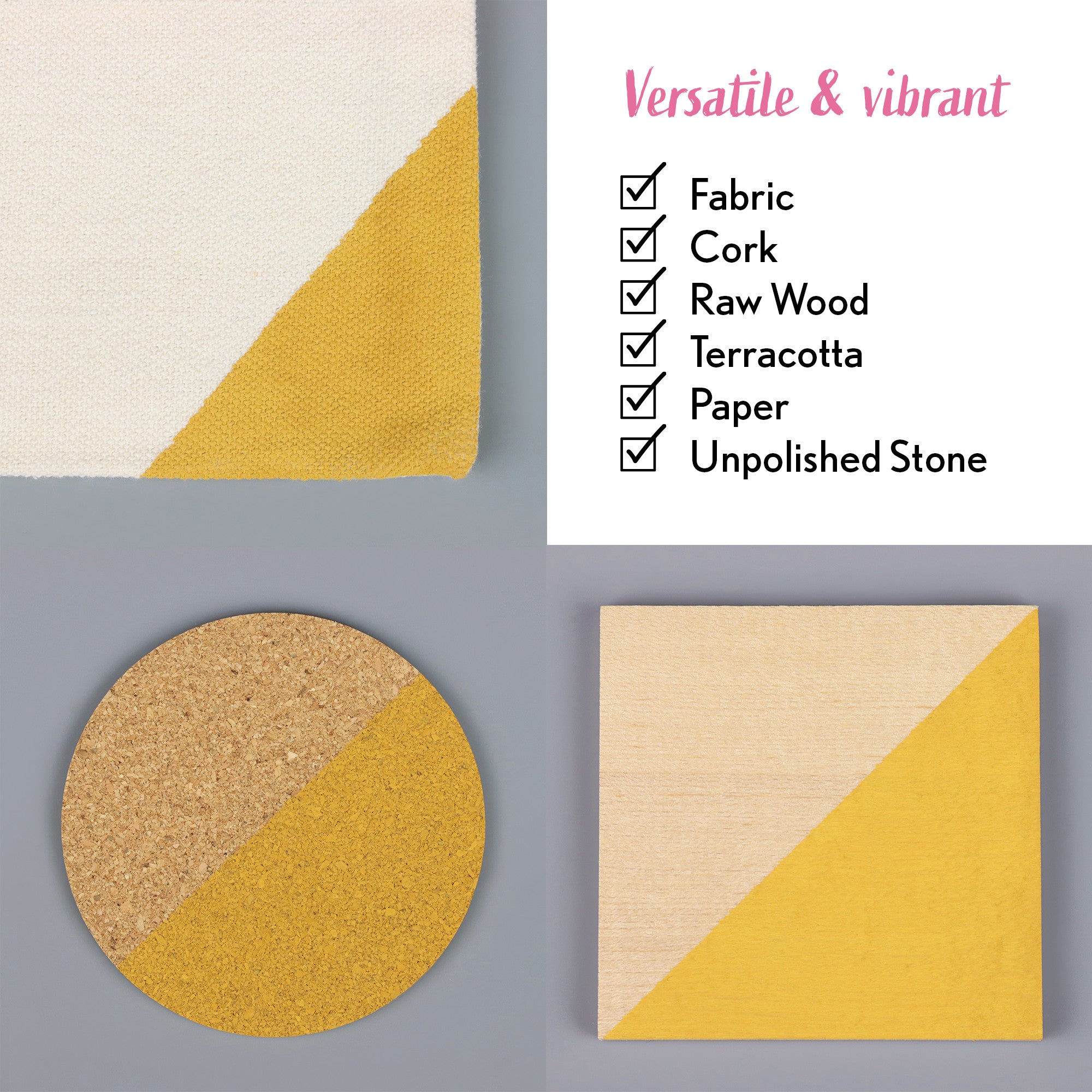 Bleo Gel Paint, Mustard (100ml)