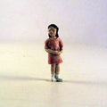 1:50 Figure Child Female Standing - White