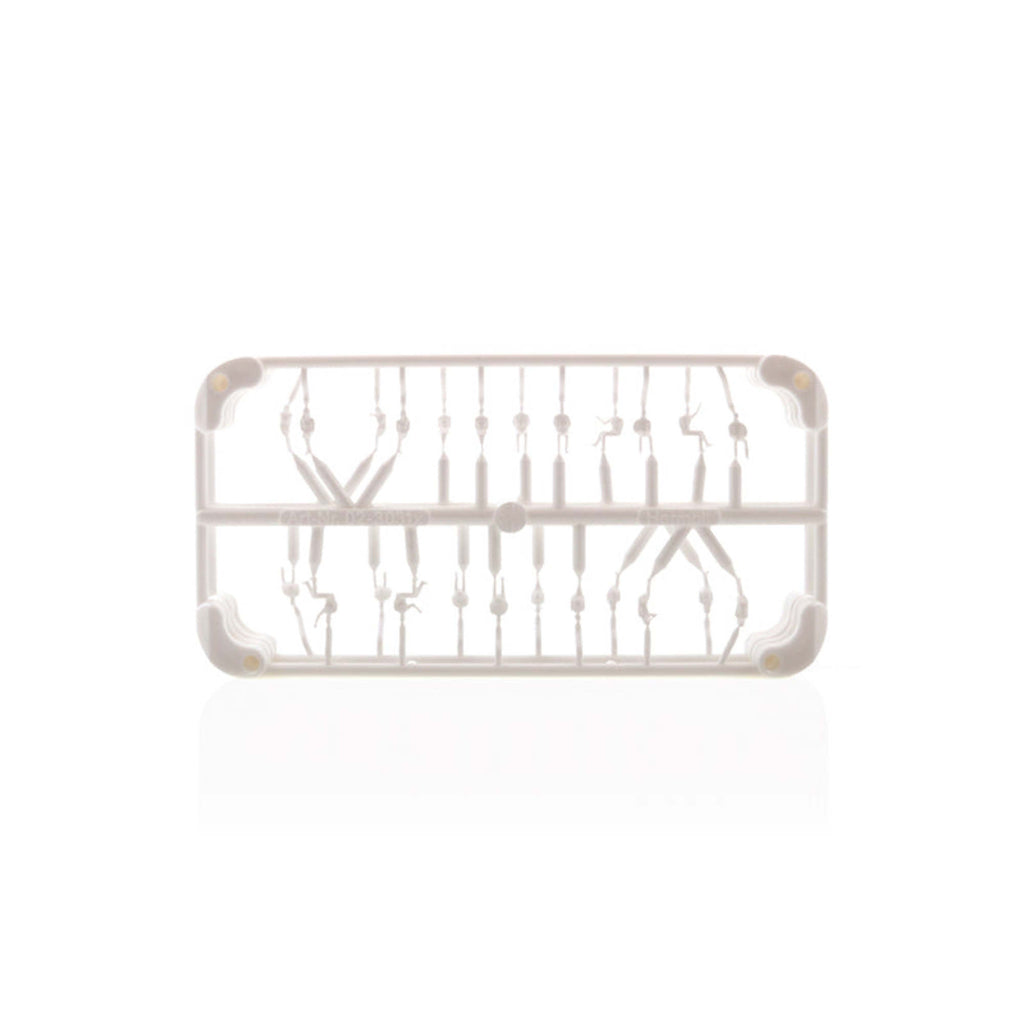 Hermoli Sitting Figures White 1:200 12 Types H = 9.0mm (24 pcs)