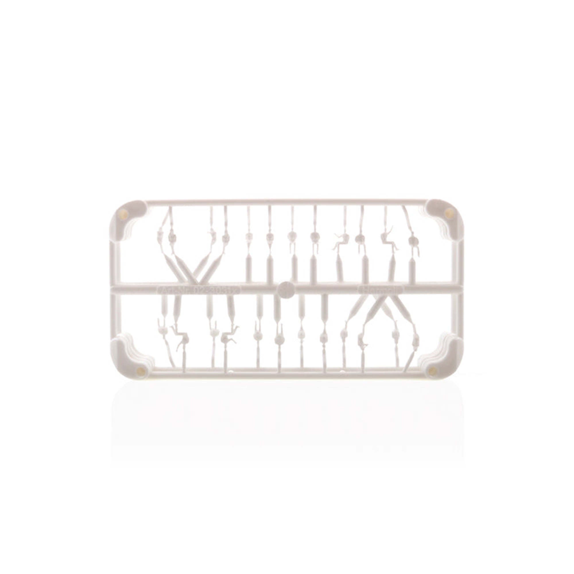 Hermoli Sitting Figures White 1:200 12 Types H = 9.0mm (24 pcs)