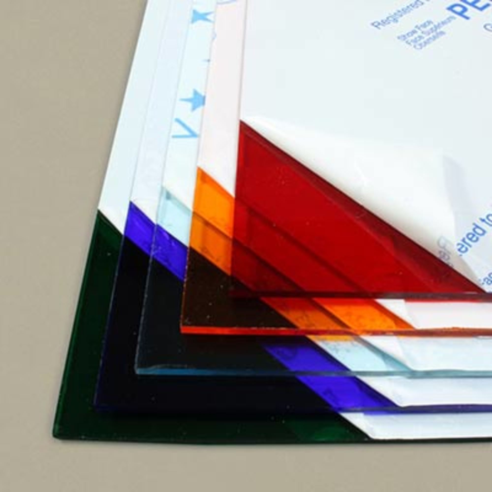 Acrylic Tinted Colours 3.0  505  1015mm - Dark Red Tint