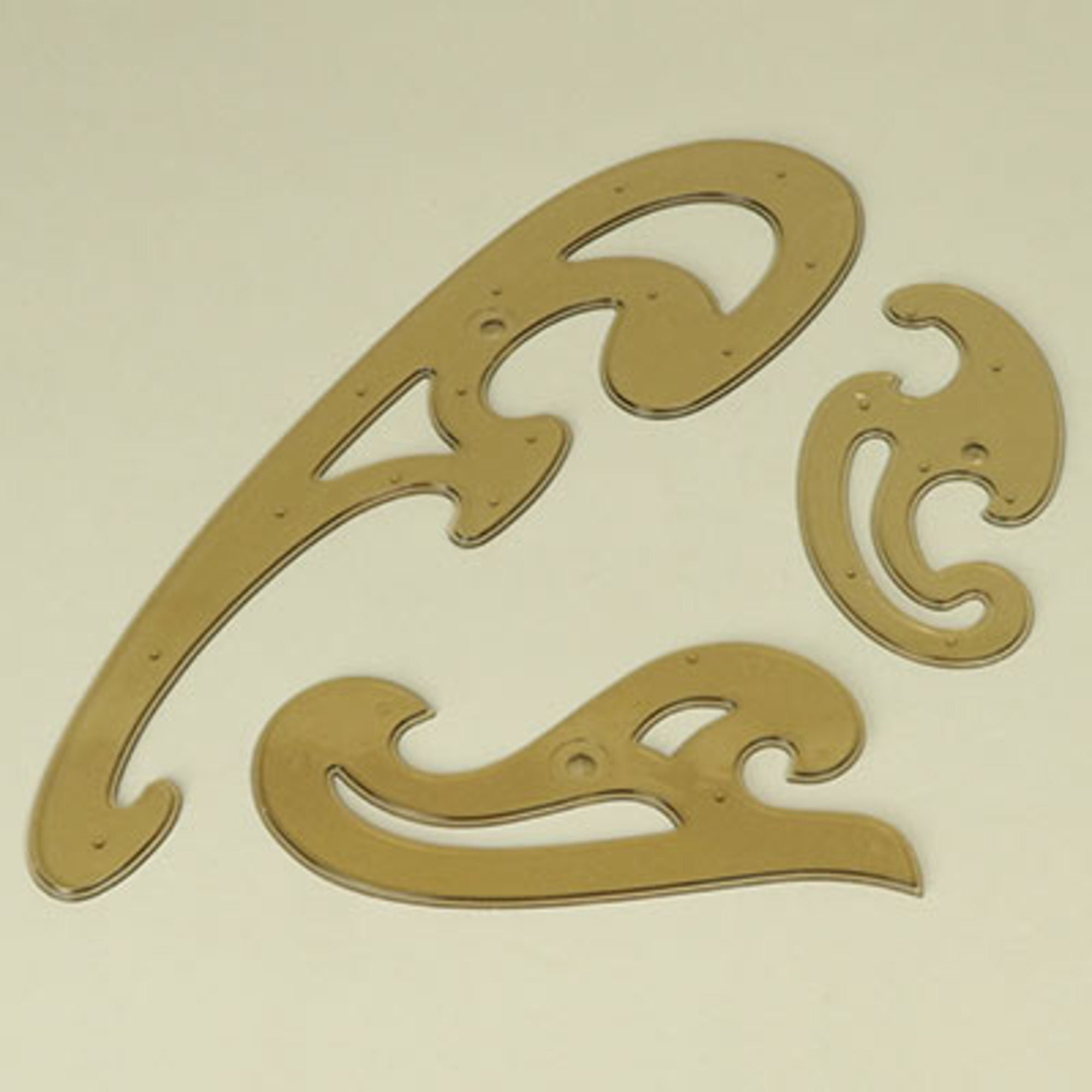 French curves (3 pcs)
