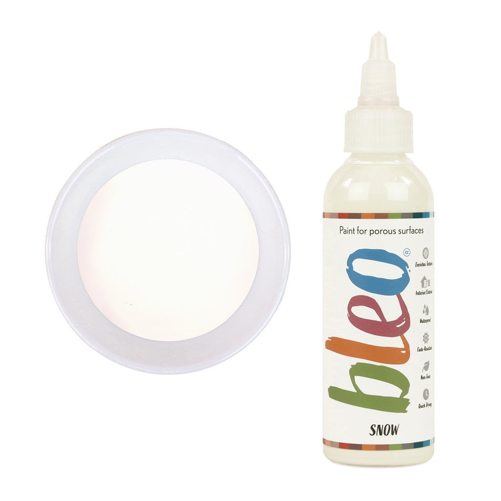 Bleo Gel Paint, Snow (100ml)