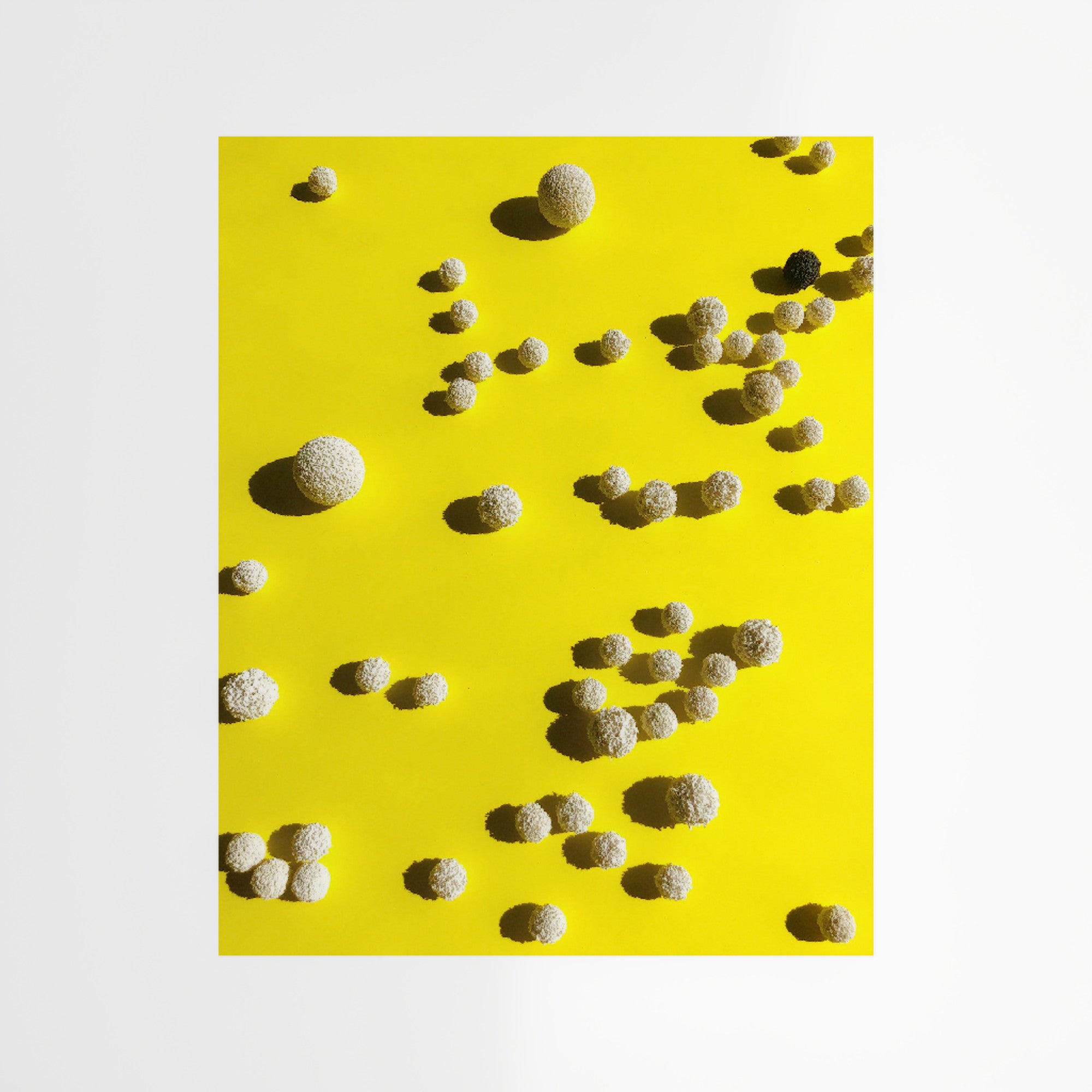 Ball, White Foam 6mm (10 pcs)