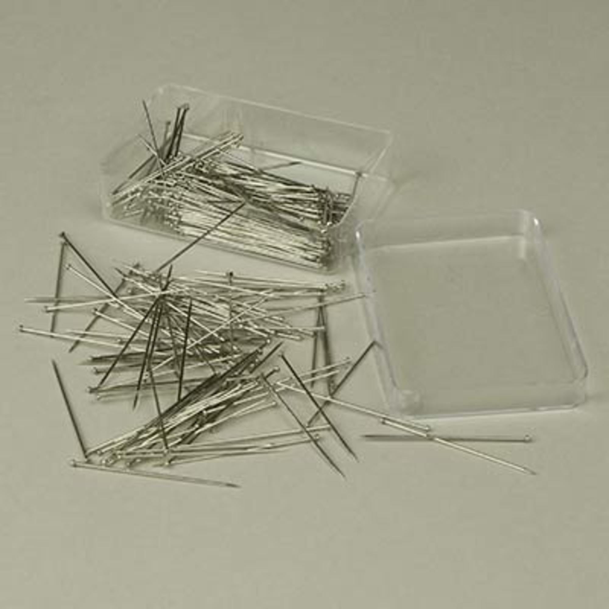 Fine pins 34mm silver 25g