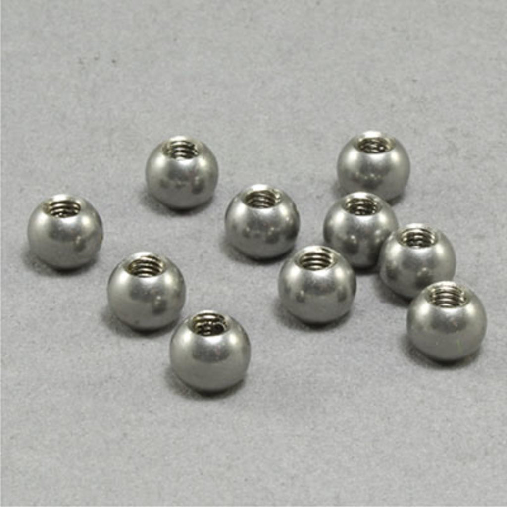 Ball Stainless Steel 6mm Tapped (10 pcs)