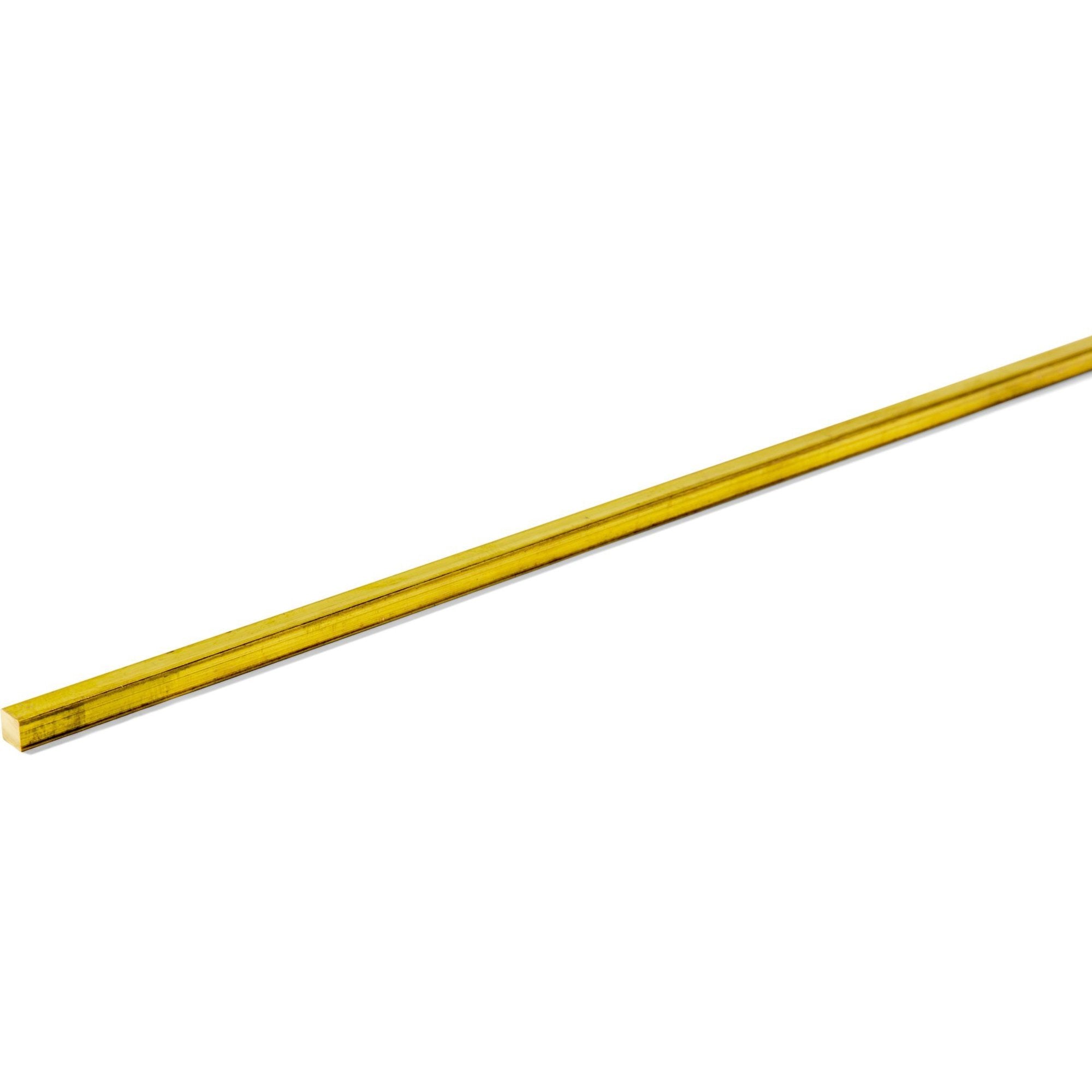 Brass Square Rod 1.0  1000mm