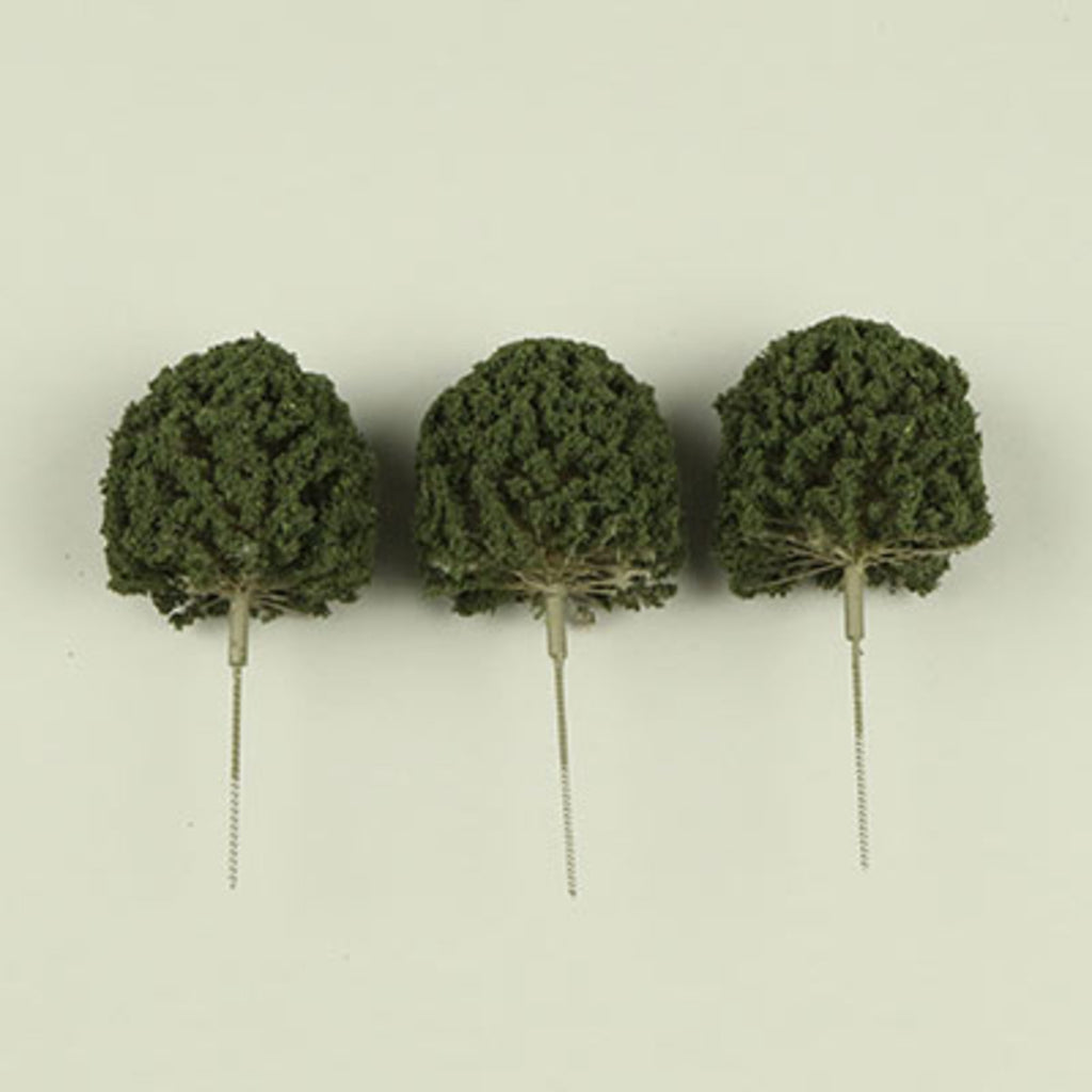 Dark green string & wire tree packs - 6-8mm (10 pcs)