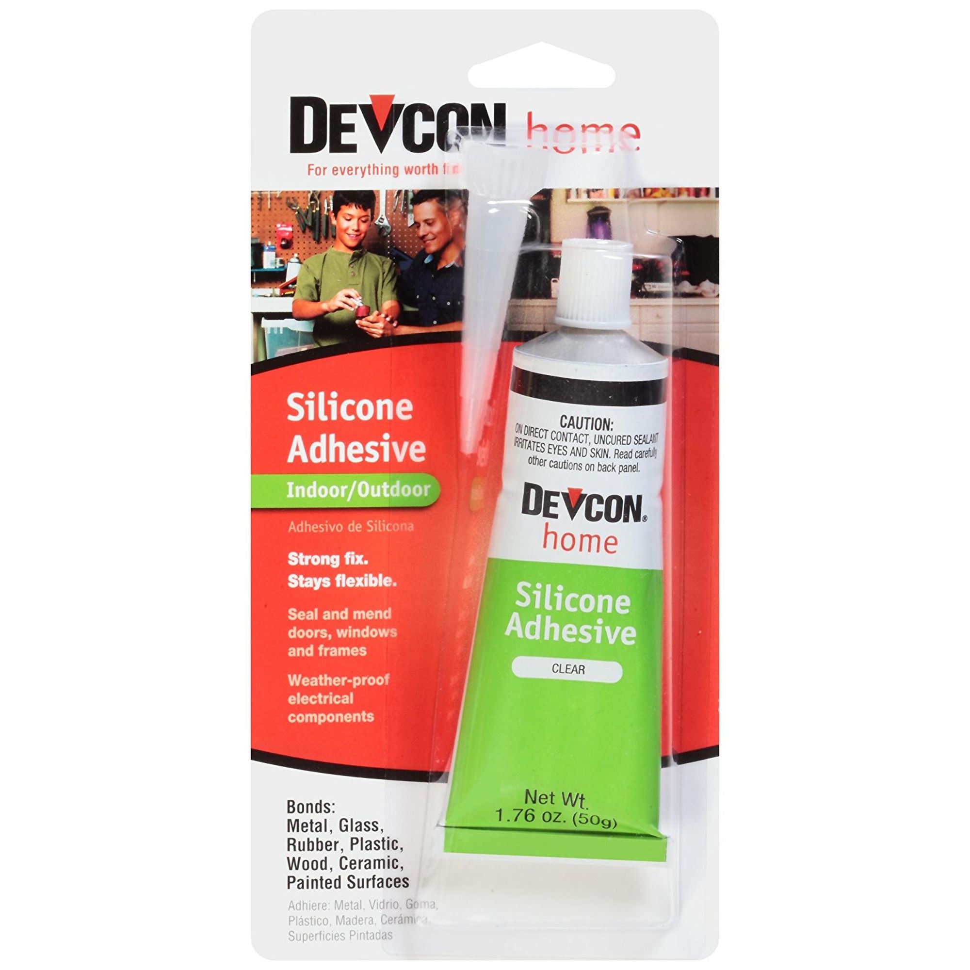 DEV12045 [file:DEV12045-1.jpg] Silicone Adhesive Glue (50g Tube)