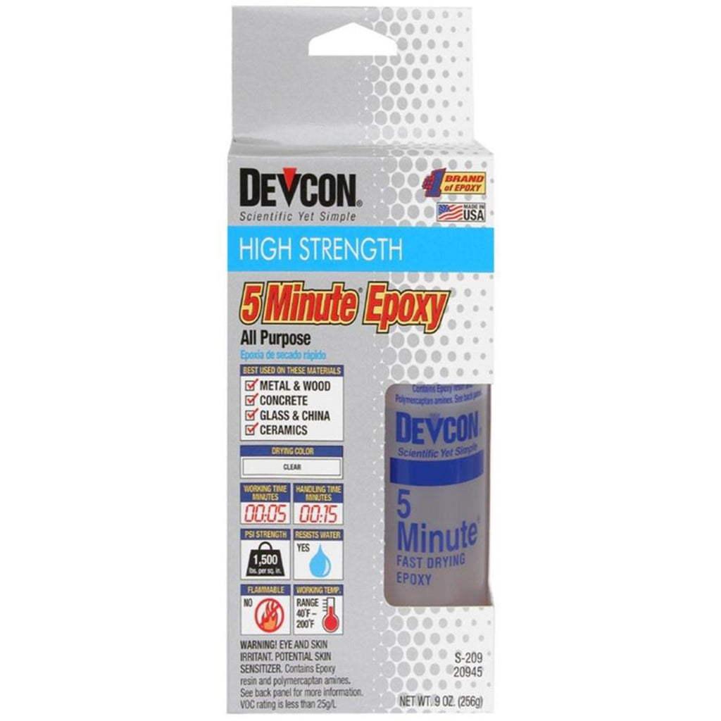 DEV20945 [file:DEV20945-1.jpg] 5 Minute Epoxy Glue (9oz Bottle)