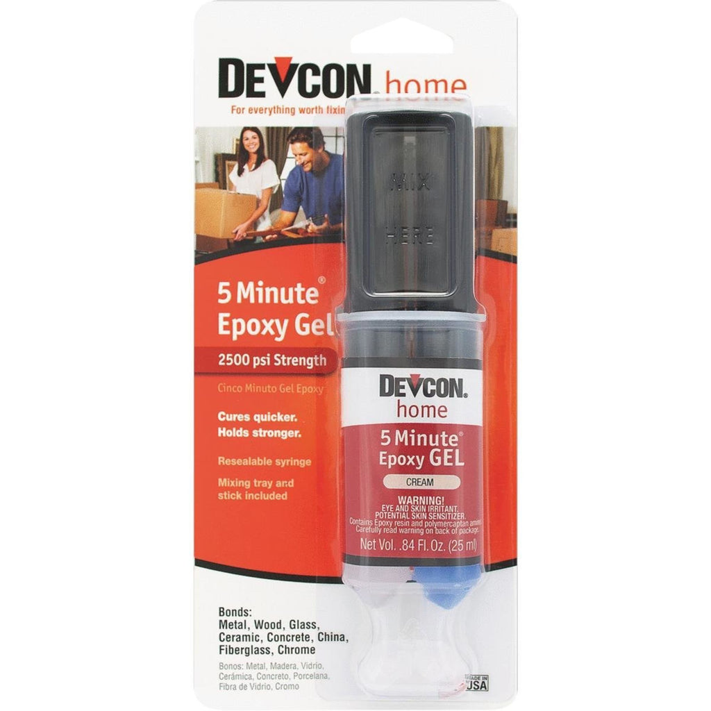 DEV21045 [file:DEV21045-1.jpg] 5 Minute Epoxy Gel Glue (25ml Syringe)