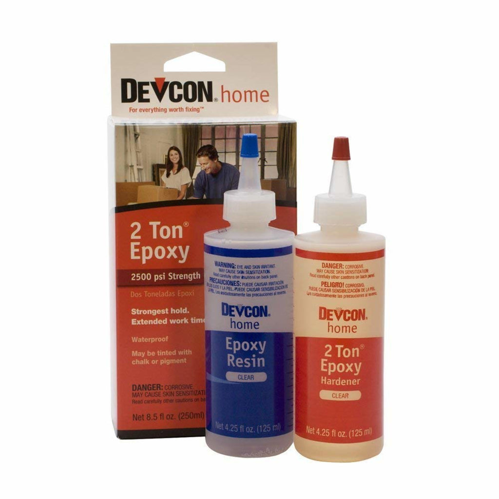 DEV33345 [file:DEV33345-1.jpg] 2 Ton Epoxy Glue (2x 4.25oz Bottle, Boxed)