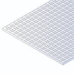 EVG4514 [file:EVG4514-1.jpg] Sidewalk Sheet, 1.0 x 150 x 300mm 3.2mm Spacing (.040 x 6 x 12in, .125 Spacing)