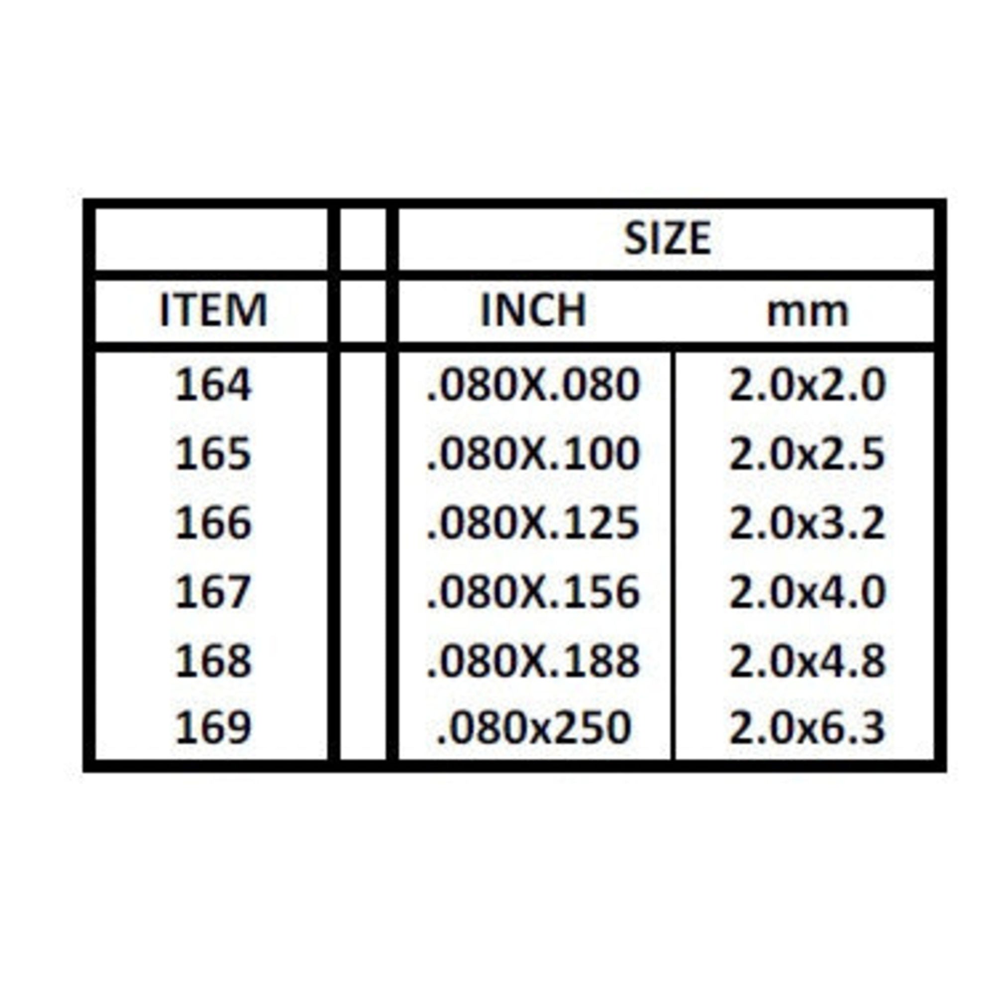 EVG5-100-5 [file:EVG5-100-5.jpg] Strip (Multi-Pack)