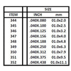 EVG6-344-4 [file:EVG6-344-4.jpg] Strip, 600mm (Bulk Pack)