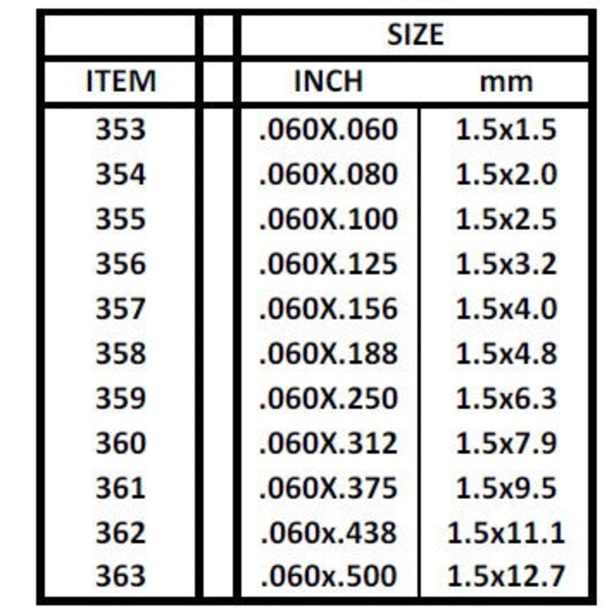 EVG6-344-5 [file:EVG6-344-5.jpg] Strip, 600mm (Bulk Pack)