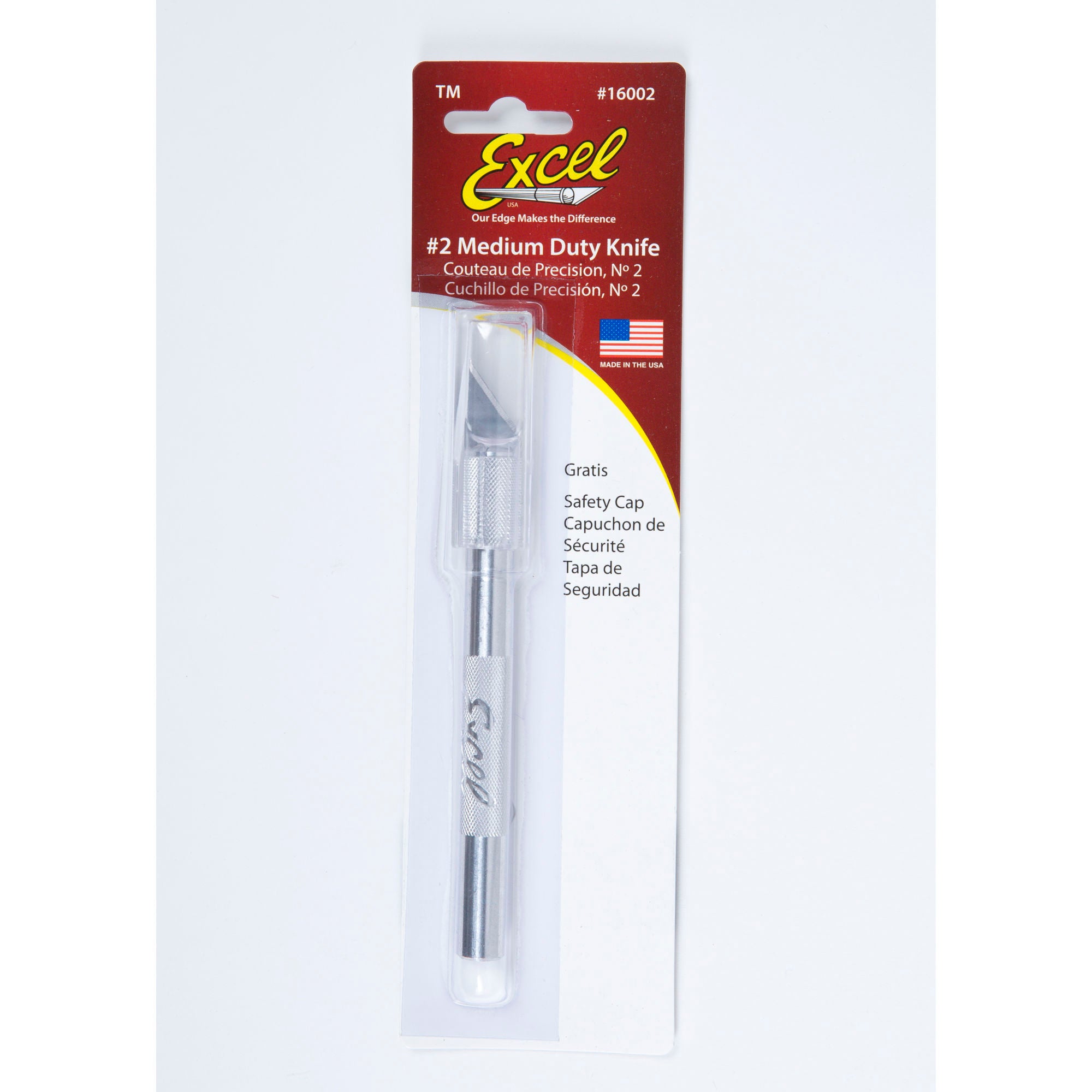 EXL16002-4 [file:EXL16002-4.jpg] K2 Medium Duty Round Aluminium Knife