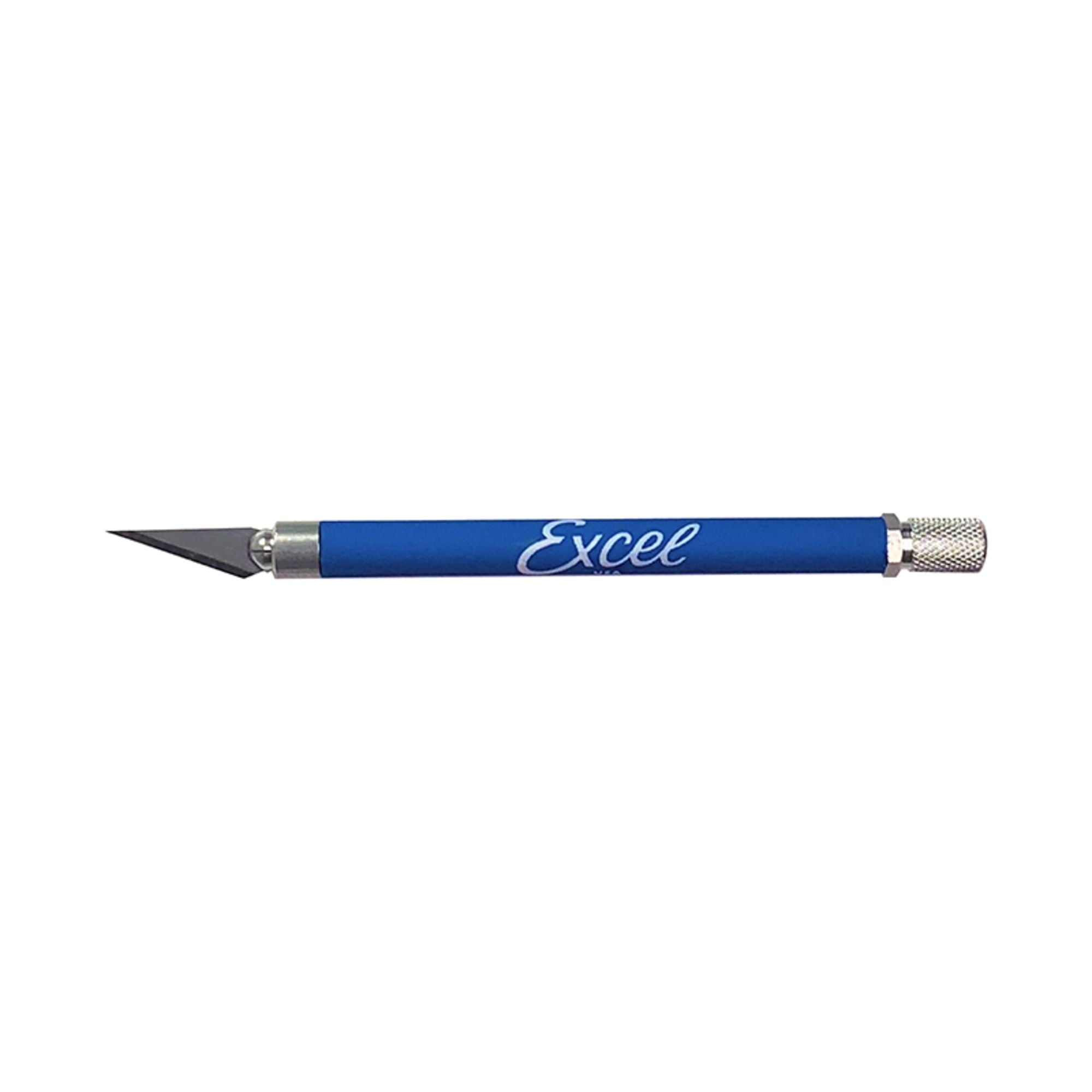 EXL16019 [file:EXL16019-1.jpg] K18 Grip-On Knife with Safety Cap (#11 Blade), Blue (Carded)