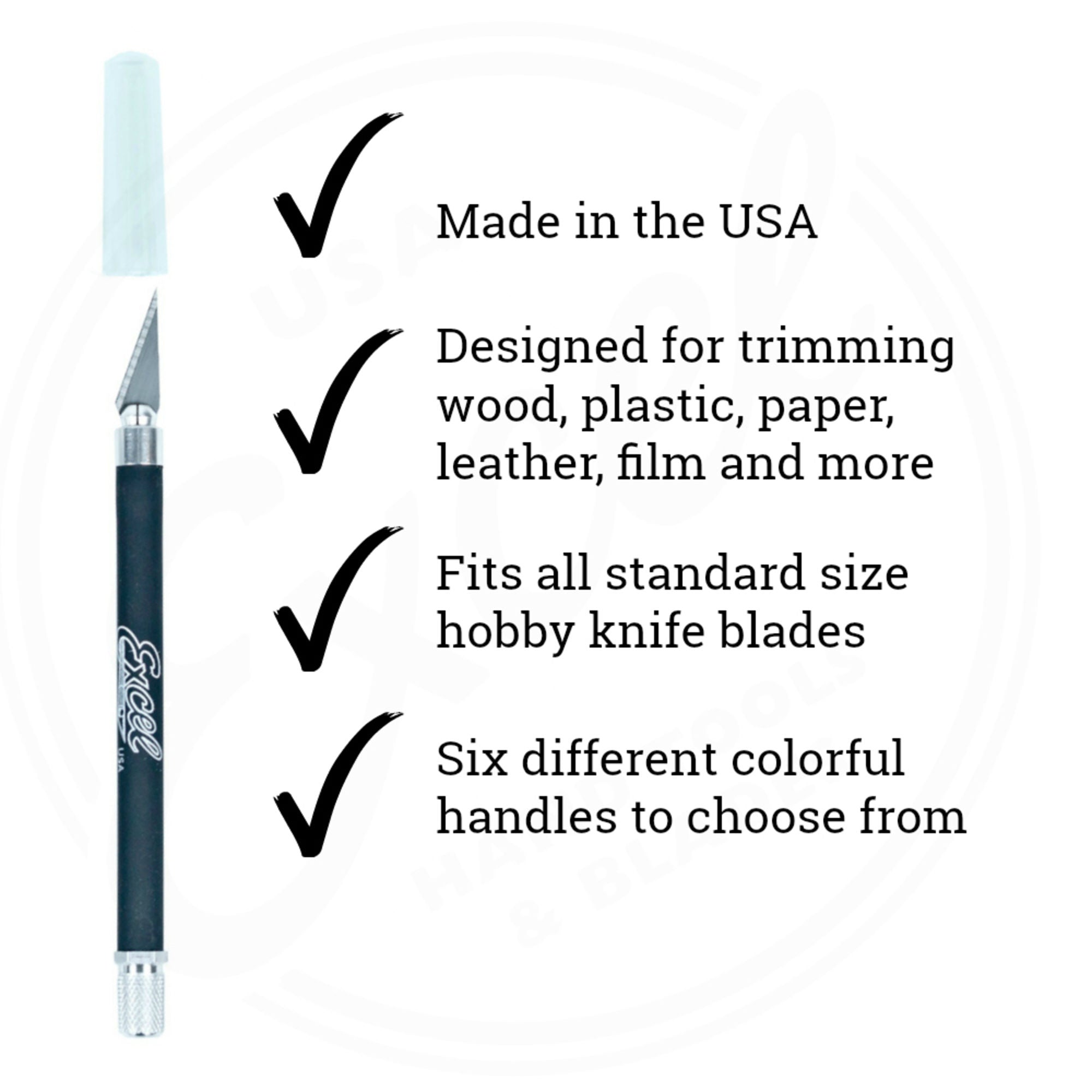 EXL16020-4 [file:EXL16020-4.jpg] K18 Grip-On Knife (with Safety Cap)