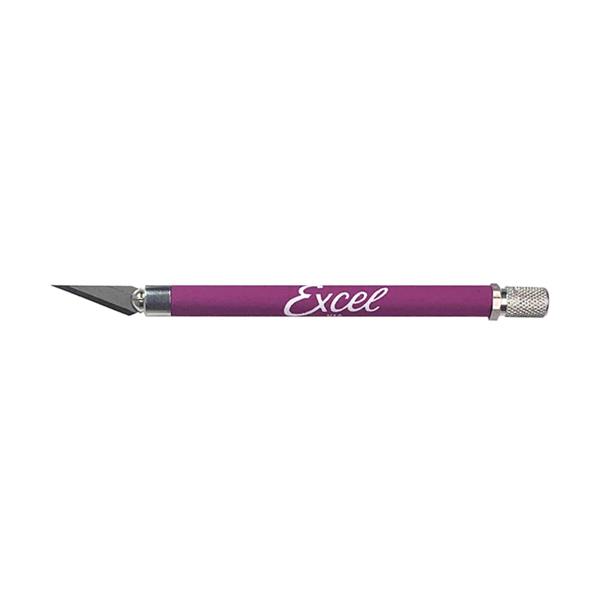 EXL16025 [file:EXL16025-1.jpg] K18 Grip-On Knife with Safety Cap (#11 Blade), Purple (Carded)