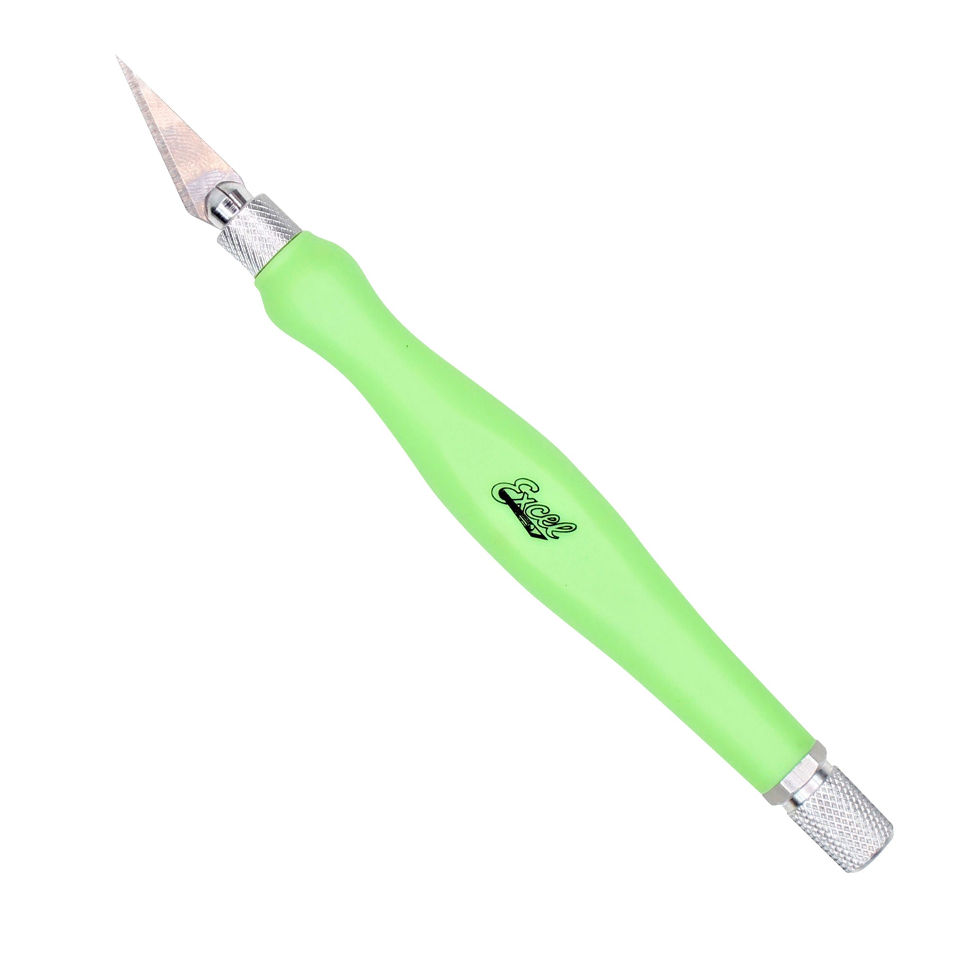 EXL16027 [file:EXL16027-1.jpg] K26 Contoured Rubberised Grip Knife, Neon Green