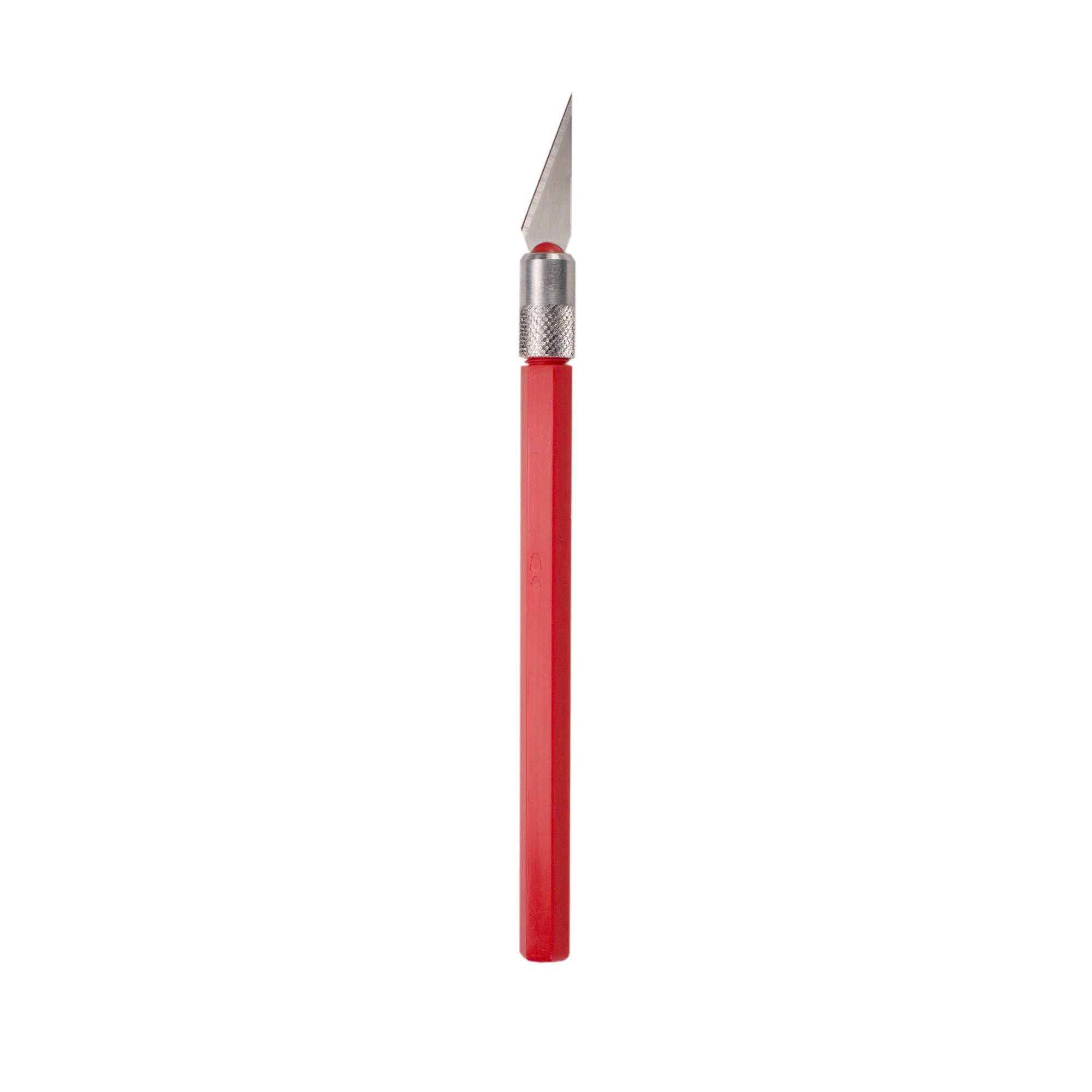EXL16035 [file:EXL16035-1.jpg] K30 Light Duty Rite-Cut Knife with Safety Cap, Red (Carded)
