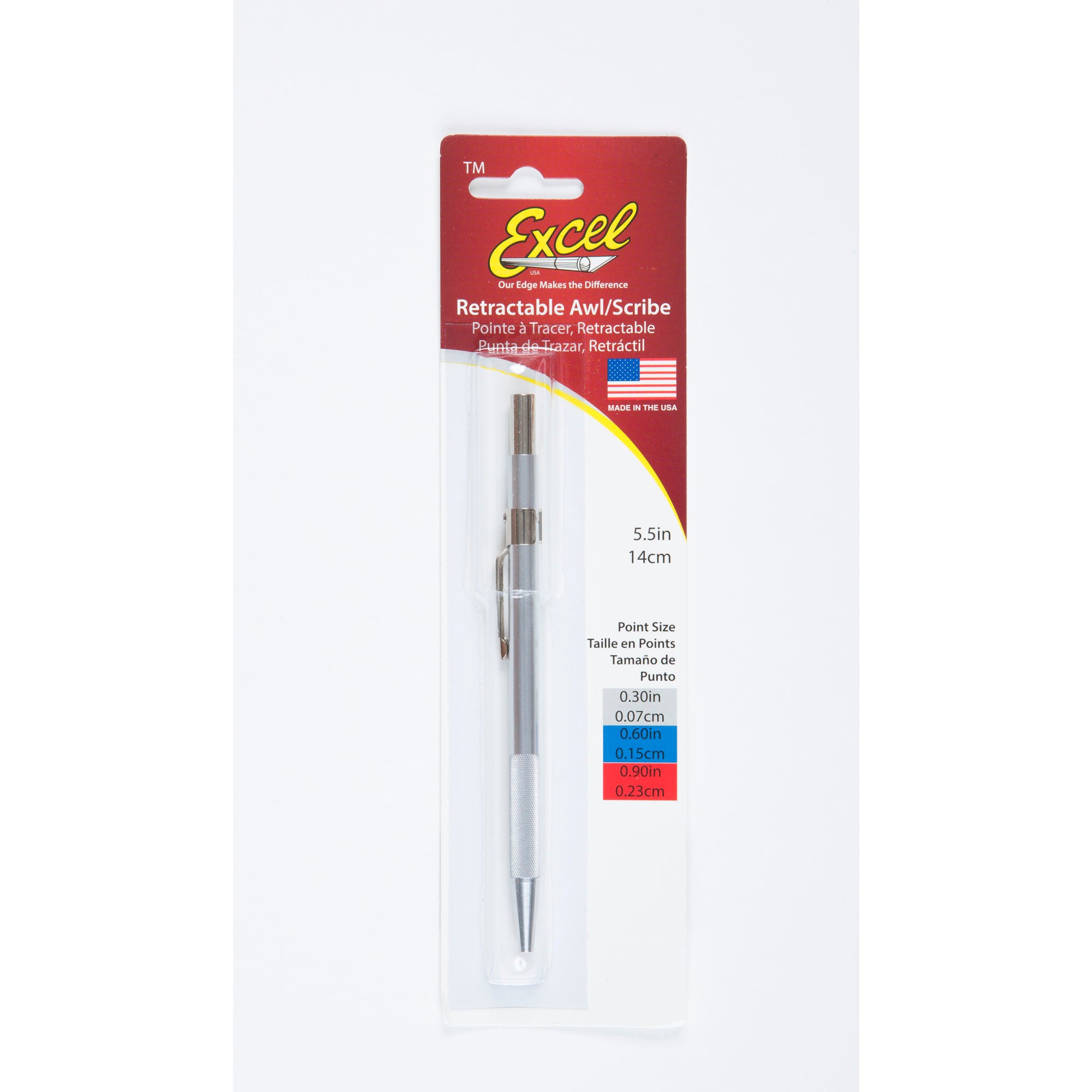 EXL16051-4 [file:EXL16051-4.jpg] Retractable Air Release Awl