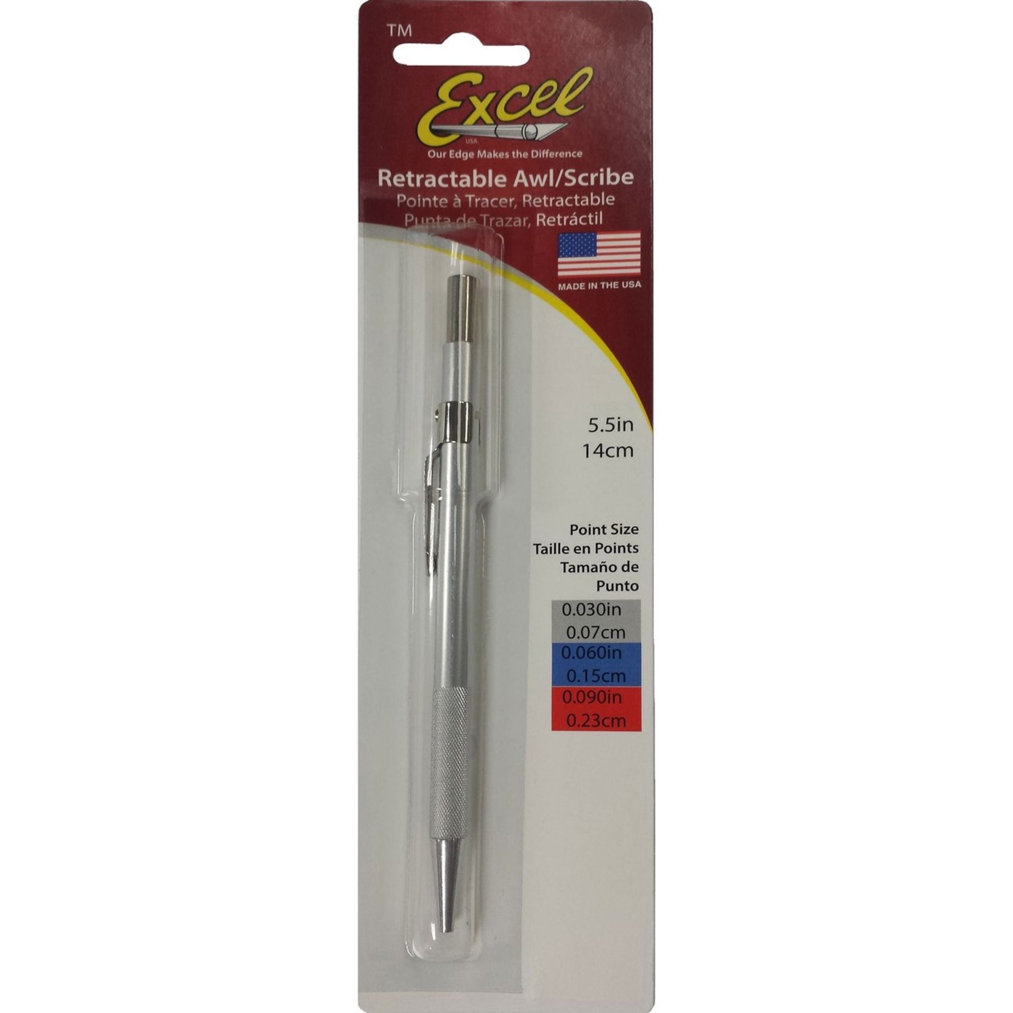 EXL16051-5 [file:EXL16051-5.jpg] Retractable Air Release Awl