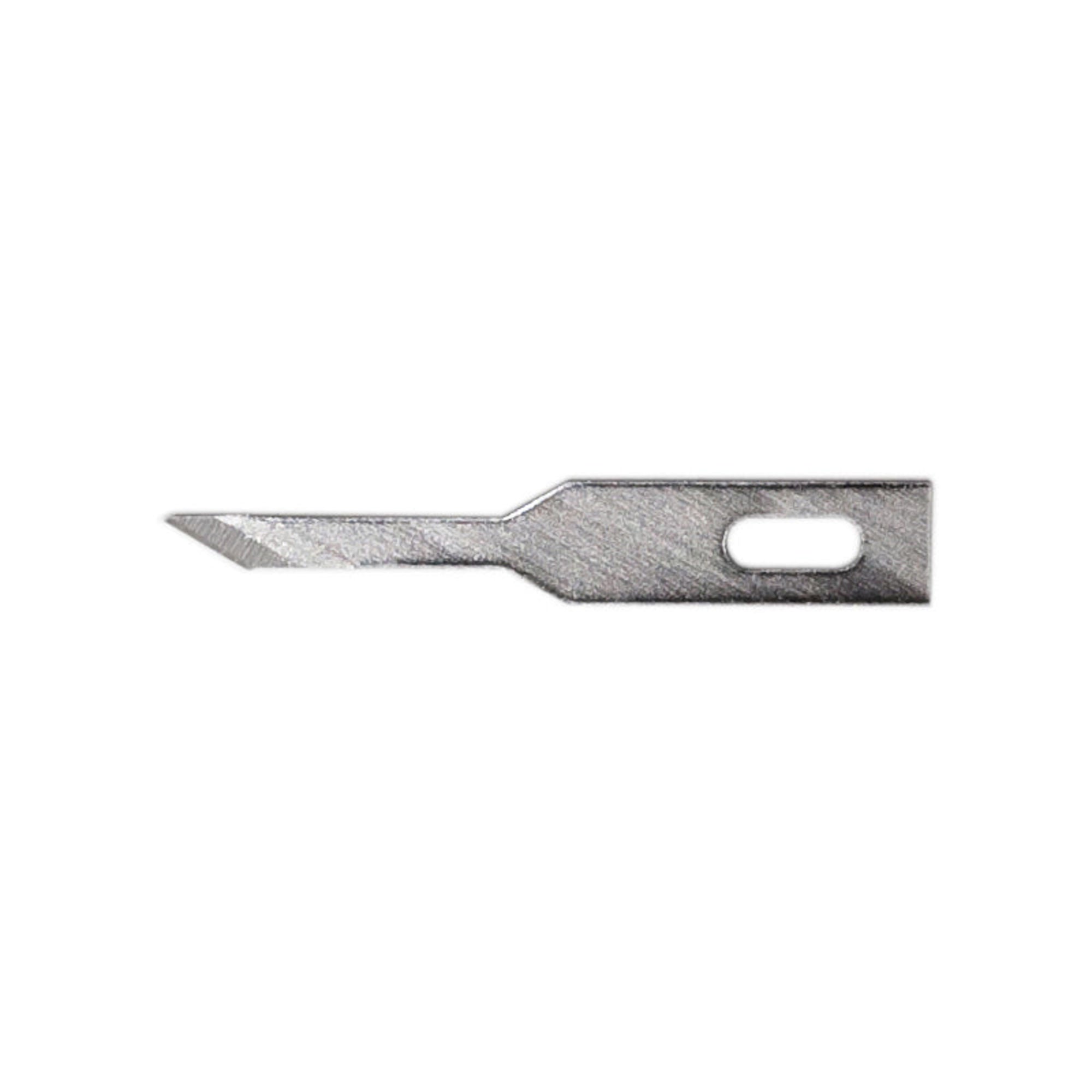 EXL20006 [file:EXL20006-1.jpg] #6 Micro Stencil Blade, Shank 0.25" (0.58 cm) (5 pcs) (Carded)