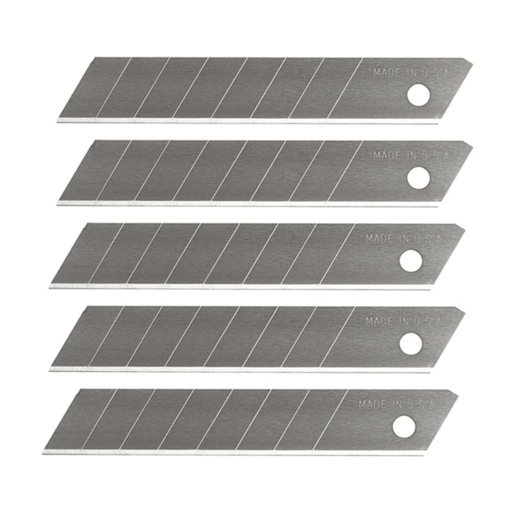 EXL20007 [file:EXL20007-1.jpg] Snap Blade, 18mm, 8pt (5 pcs) (Carded)