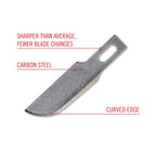 EXL20010-2 [file:EXL20010-2.jpg] #10 Curved Edge Blade