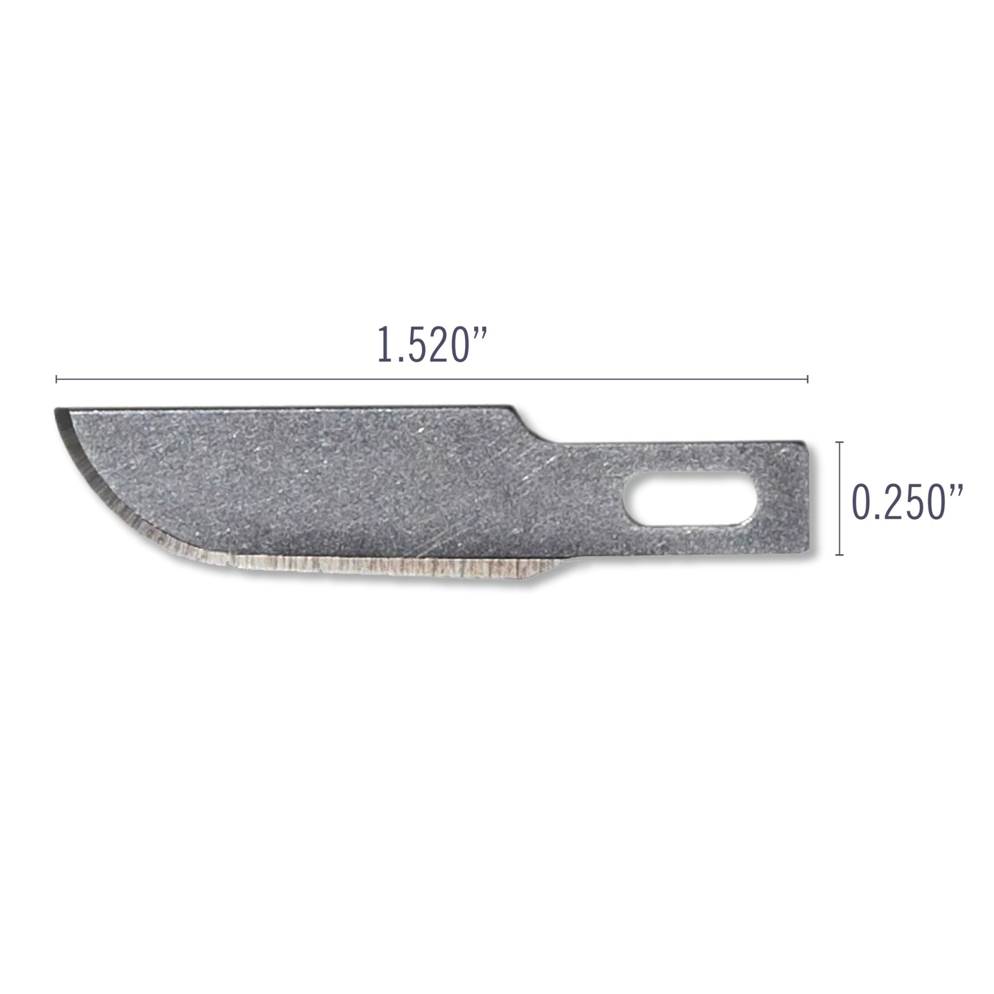 EXL20010-4 [file:EXL20010-4.jpg] #10 Curved Edge Blade