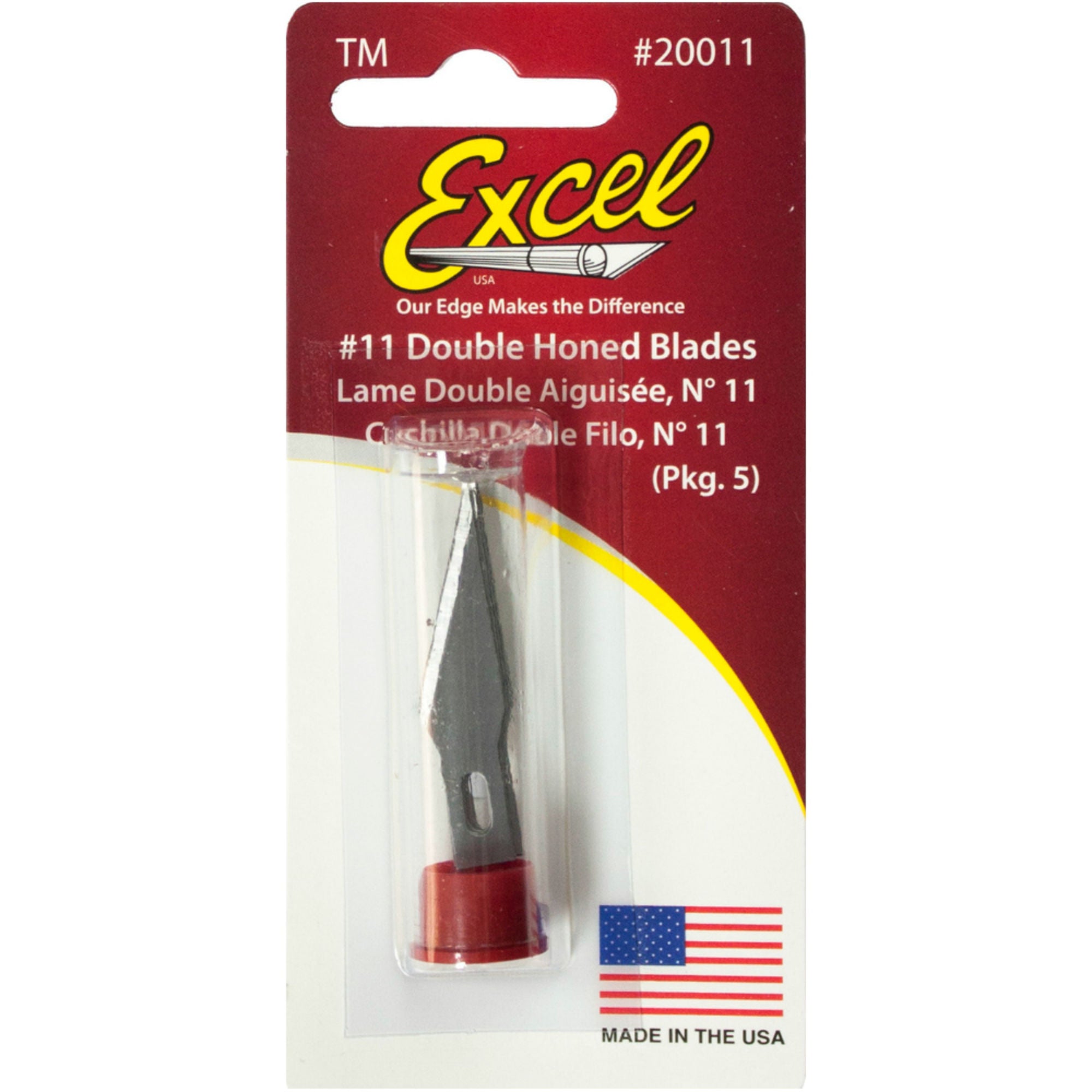 EXL20011-6 [file:EXL20011-6.jpg] #11 Double Honed Blade