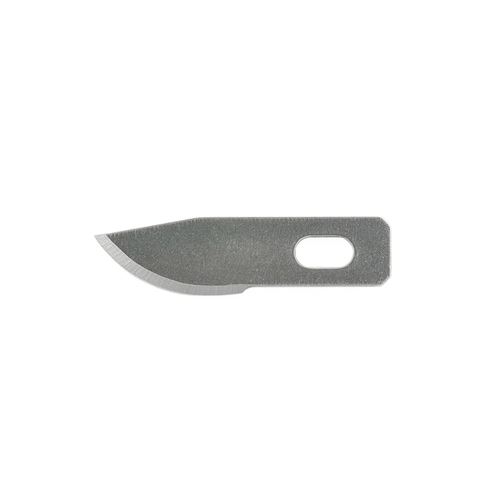 EXL20012 [file:EXL20012-1.jpg] #12 Mini Curved Blade, Shank 0.25" (0.58 cm) (5 pcs) (Carded)