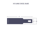 EXL20018-2 [file:EXL20018-2.jpg] Large Chisel Blade #18